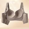 Large Size Push Up Bra Women's Thin Underwear Women's Full Cup Bra No Steel Ring Bra Adjustable Anti Sagging Bra