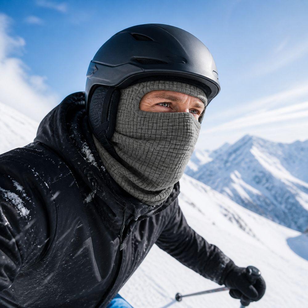 Polyester Neck Gaiter Thickened Fleece Neck Warmer New Winter Neck Warmer Outdoor Sports