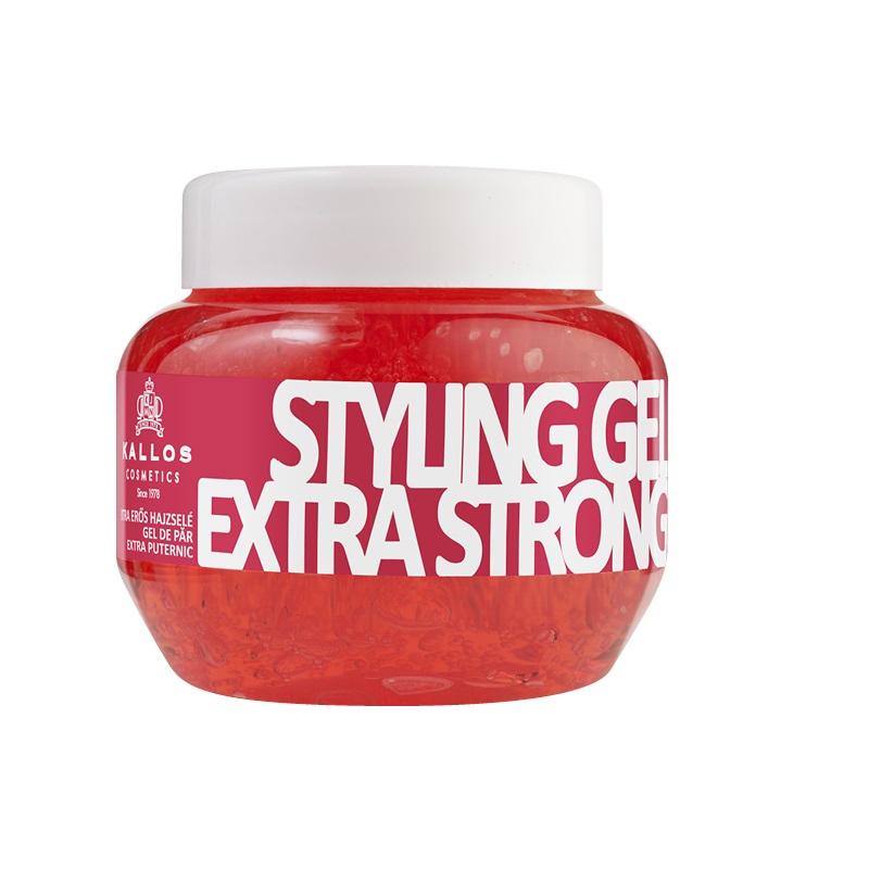 Kallos Extra Hold Hair Gel 275ml - Long-Lasting Style
