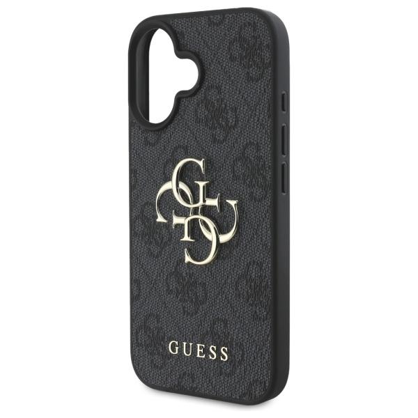 Guess Guhcp16M4Gmggr Iphone 16 Plus 6.7 Czarny/Black Hardcase 4G Duże Logo