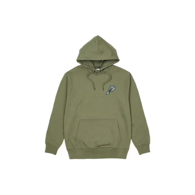 Palace SS23 P-3 Snake Applique Hood Olive P22CS176