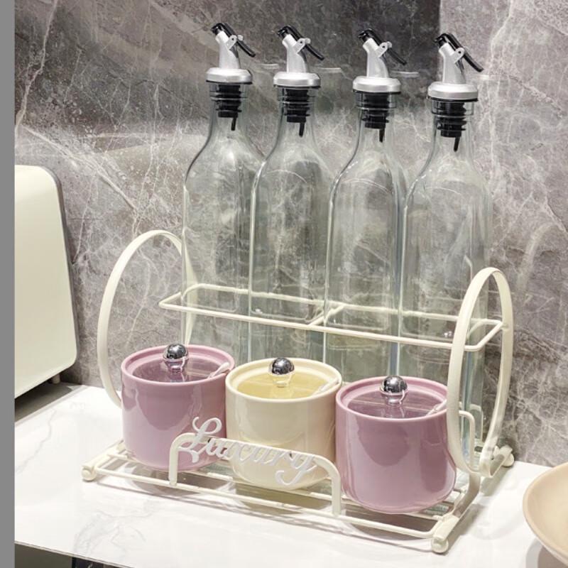 Qianxing Ceramic Seasoning Jar Set