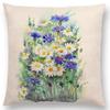 Floral Plant Patterns Throw Pillow Cover With Short Plush Print For Living Room Sofa Decoration Cushion Cover Pillow Covers