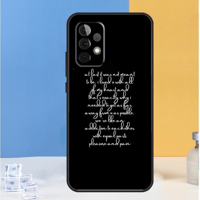 

After We Collided Hardin Scott Tessa For Samsung Galaxy A55 A35 A15 A13 A33 A53 A36 A26 A16 A54 A34 A14 A32 A52 A56 A05 A06 Case Samsung A54 5G