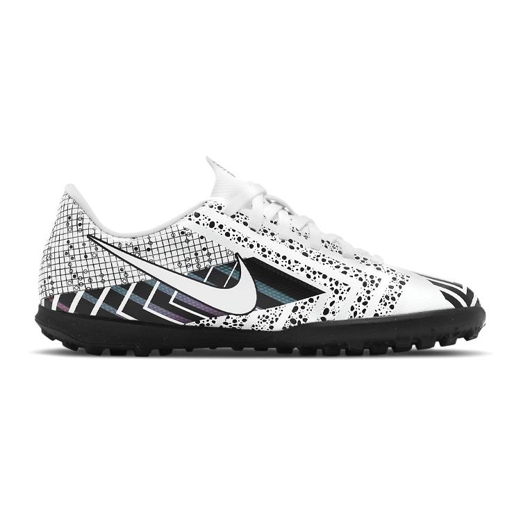 Nike Mercurial Vapor 13 Slip Resistant Slip Resistant Low top Kids' Soccer Shoes White Black Unisex CJ1179-110