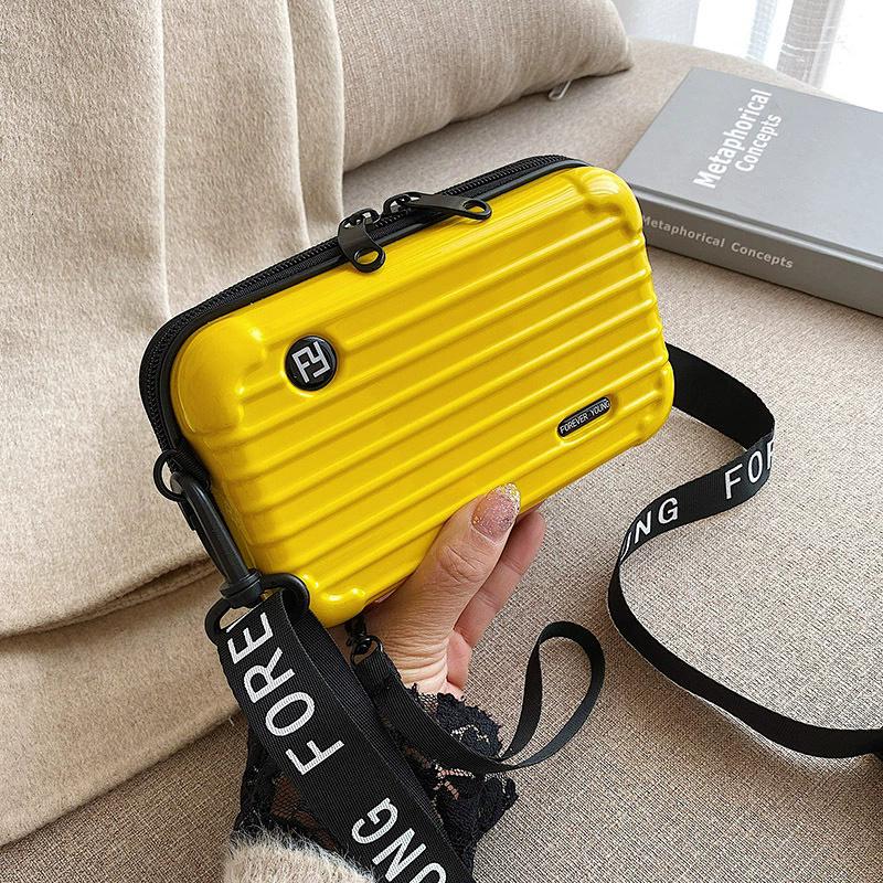 

Fashion Letter Print Strap Crossbody Bag for Women Casual Versatile Zipper Shoulder Bag Trendy All-Match Commute Bag Daily Use