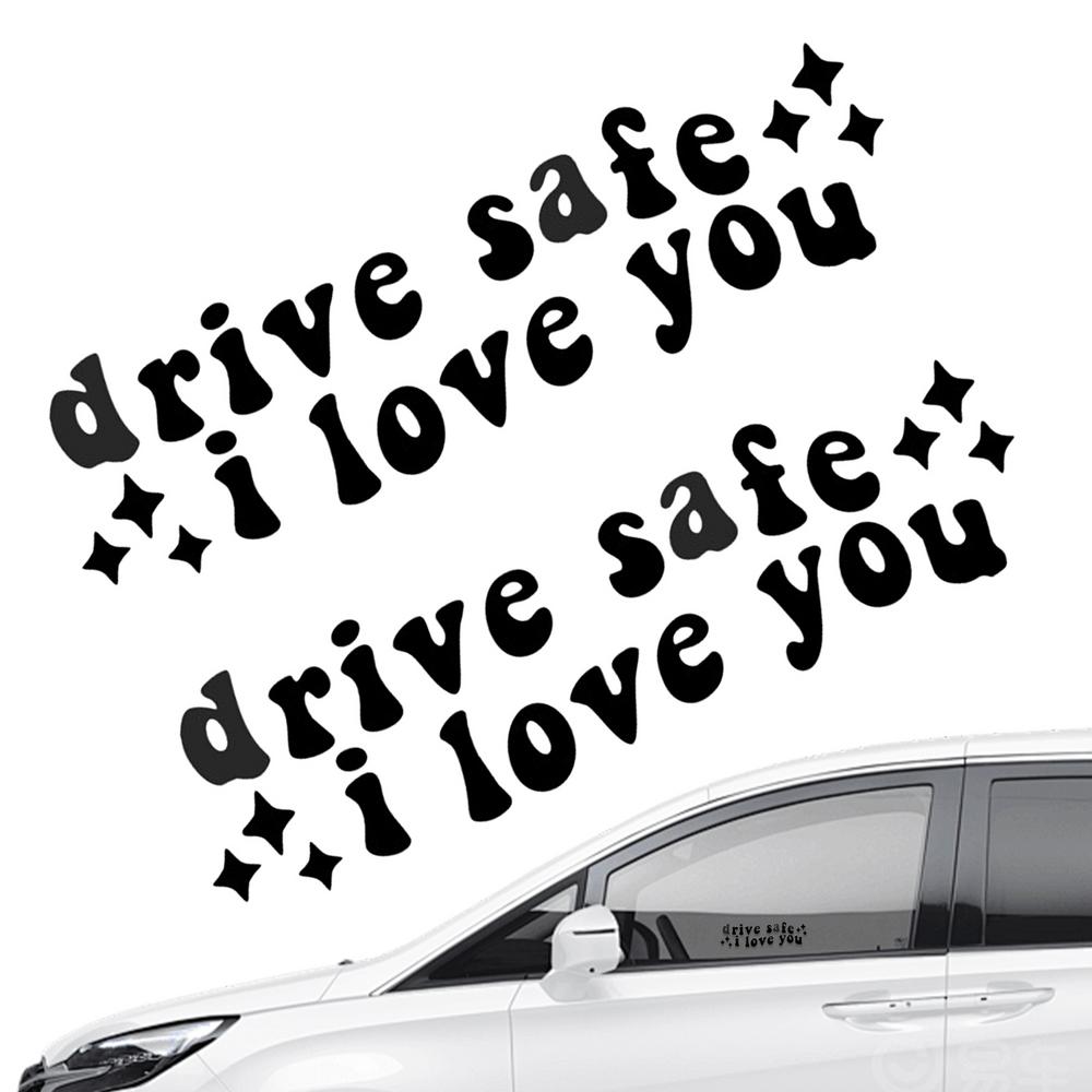 Car Affirmation Sticker Auto Modified Affirmation Decals Tight Fit Car Modified Sticker For Window Phone Case Water Bottle