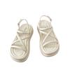 Platform Muffin Sandals Women Summer Wear Internet Celebrity Beach Shoes Fashion Versatile Non-slip Small Fragrant Roman Shoes