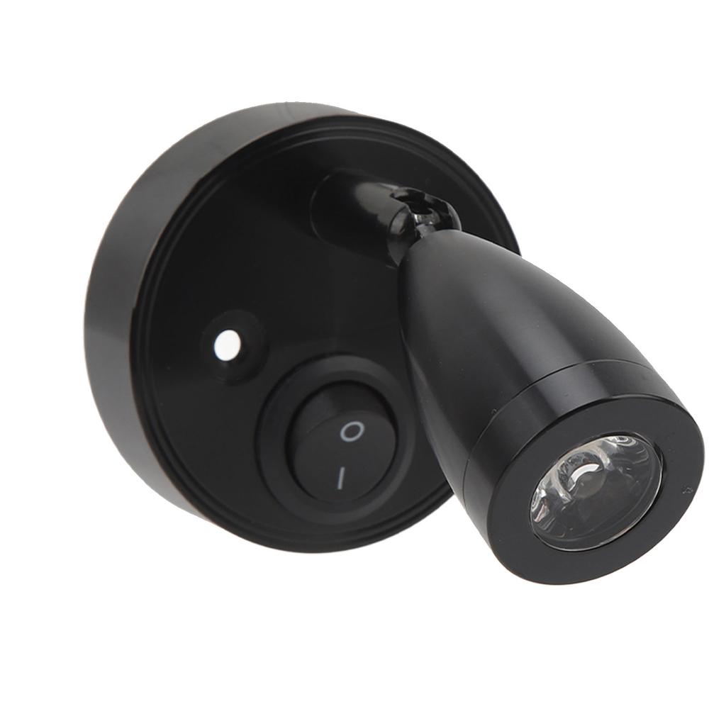 RV 12V to 24 V Reading Light Polished LED Berth Boat Marine Reading Lights for Truck Ship Trailer