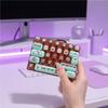 Cute Stress Relief Decompression Toy 26 Key Press Button Toy Durable Bag Ornament For Family Party Favors