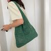 Knitted Bag Vintage Hollow Hand Woven Bag Shoulder Bag Woolen Handbag