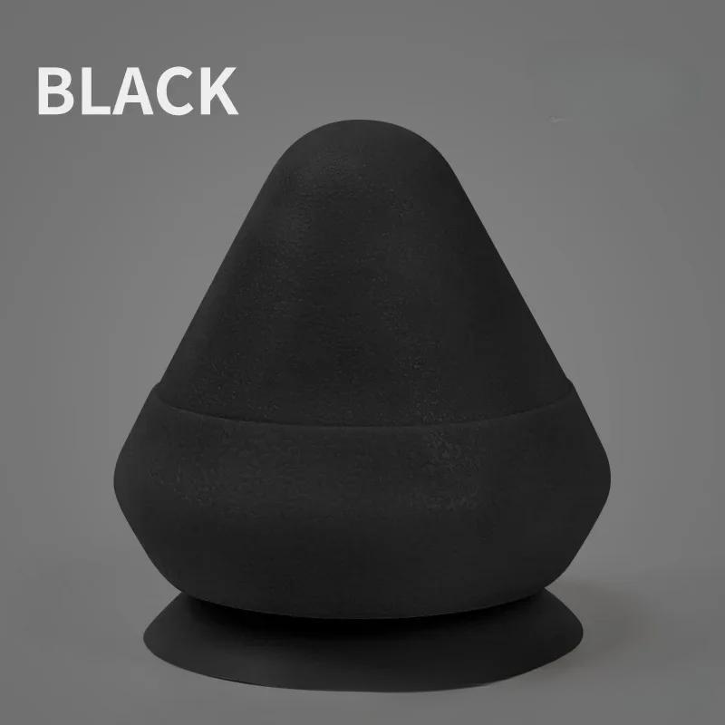 

Настенный фасциальный конус, многофункциональный настенный массажер на присоске для расслабления мышц спины, массажер для ног, триггерная точка 1PCS чёрный