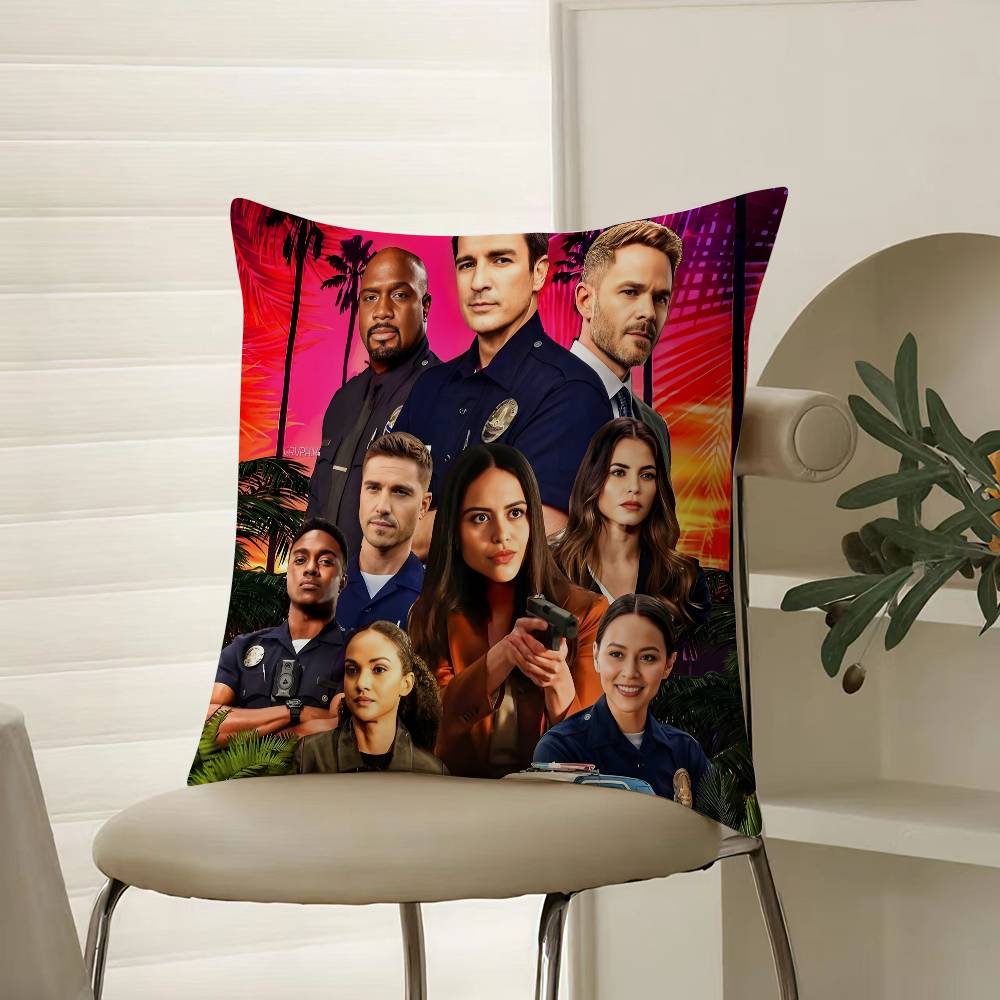 The R-Rookie L A Pillow Case Comfort Sofa Bed Silky Elegant Invisible Zipper Decorative Cushion Cover