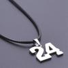 Football/Basketball Pendant Stainless Steel Necklace For Women Men Accessories Sports Charm Necklace Collares Para Mujer Jewelry