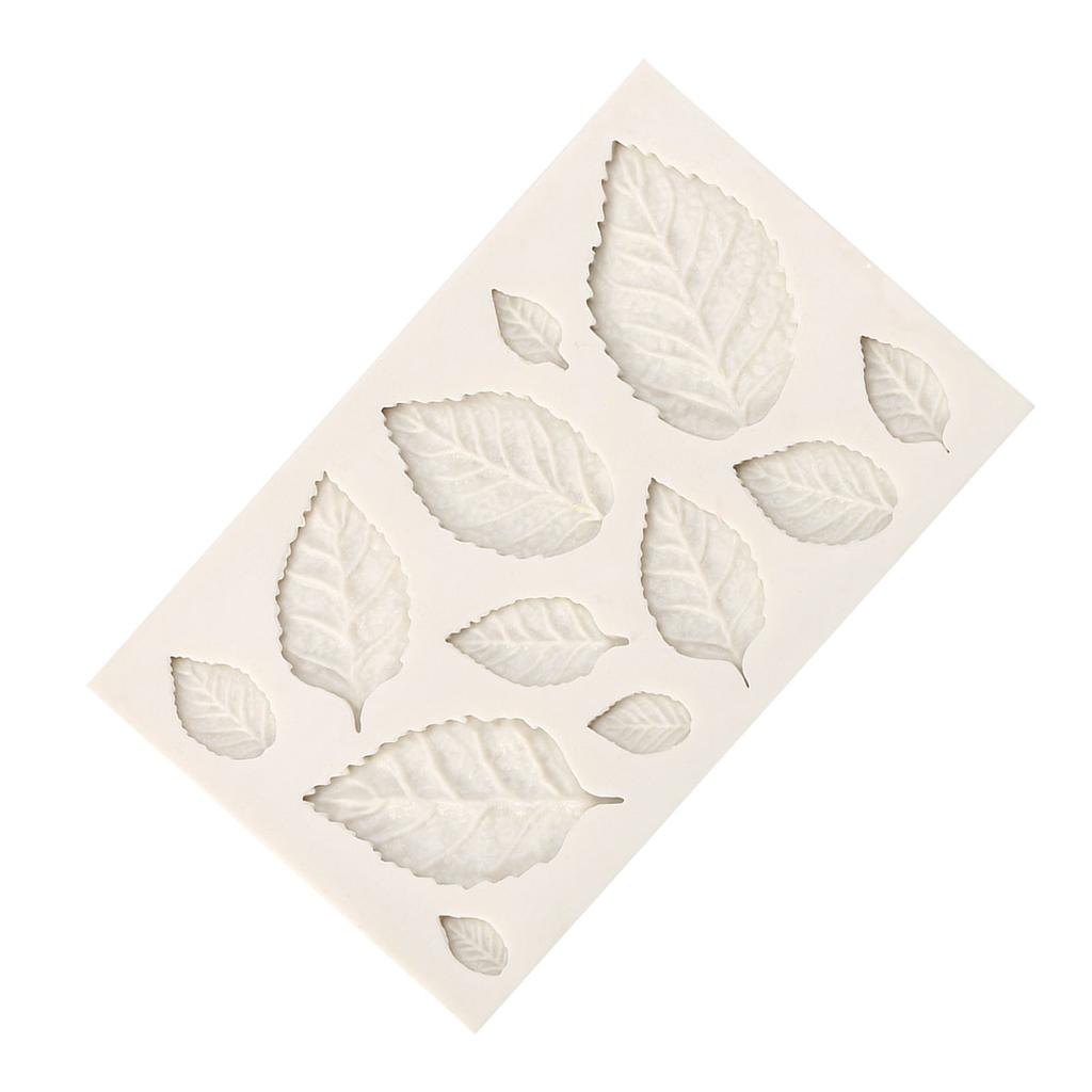 3D Silicone Leaves Fondant Cake Mold Creative Chocolate Sugarcraft Mould Decorating DIY Tool