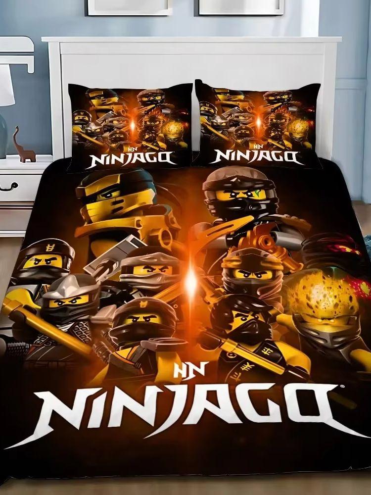 3D Hot Game N-Ninjagos Duvet Covers Kids Cartoon Bedding Set Quilt Cover Twin Full Bedroom Bed Decor for Teens Best Gifts