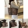 Sac cabas simple et pratique, grande capacité, couleur kaki, tendance automne