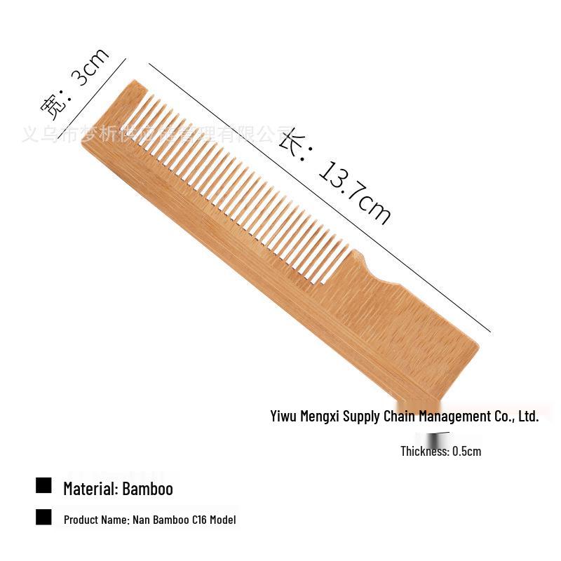 

Популярний Персоналізований Різьблений Дерев яний Бамбуковий Готельний Гребінець Standard