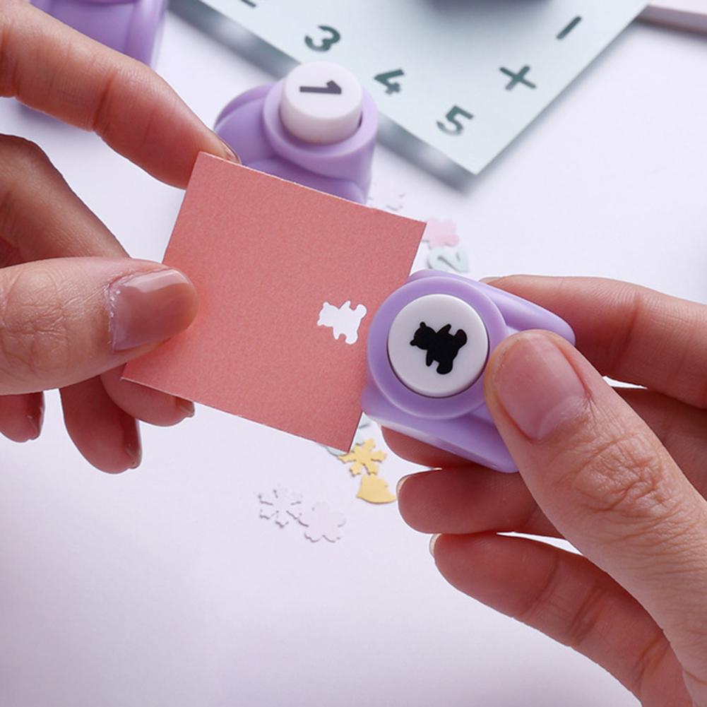 Dispositif de poinçonnage en relief, Mini perforatrice façonneuse de papier, Ensemble de perforatrices à motifs multiples pour scrapbooks DIY