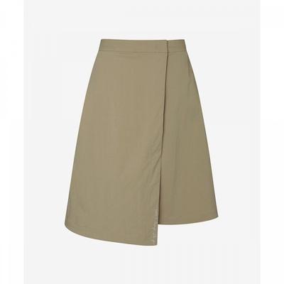 Ponte D Asymmetric Wrap 6 Part Skirt Ifwss2100
