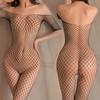 New Erotic Bodysuits Sexy Fishnet Lingerie Stockings Open Crotch Full Body Stockings Porn Women's Secret Clothing Sex Pajamas