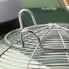 Multipurpose Stainless Steel Wire Baskets For Fruits And Vegetables Elegant Metal Storage Bowl For Kitchen Organization