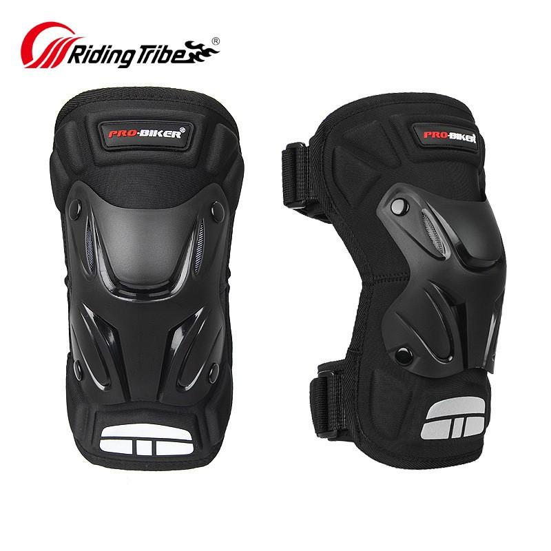 Motorcycle Knee Pads Protective Gear Riders Winter Windproof Warm Cycling Safety Equipment Adult Black