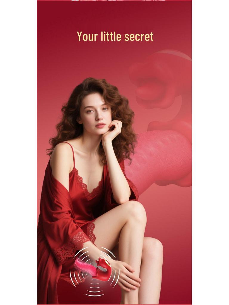 Wonderful Women's Fish Vibrator: Silent Tongue Licking for G-Spot & Genital Stimulation, Ideal for Masturbation & Pleasure