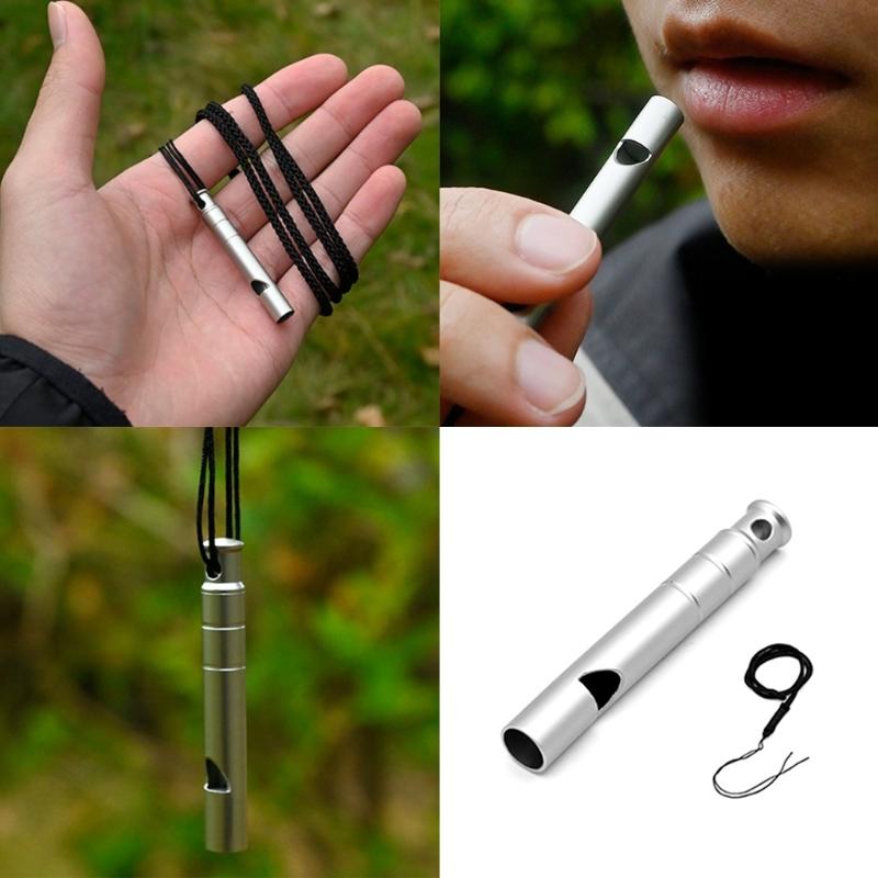 Outdoor Emergencies Whistles Survival Training Whistles With Lanyard Pocket Tool for Outdoor Wild Hiking Training