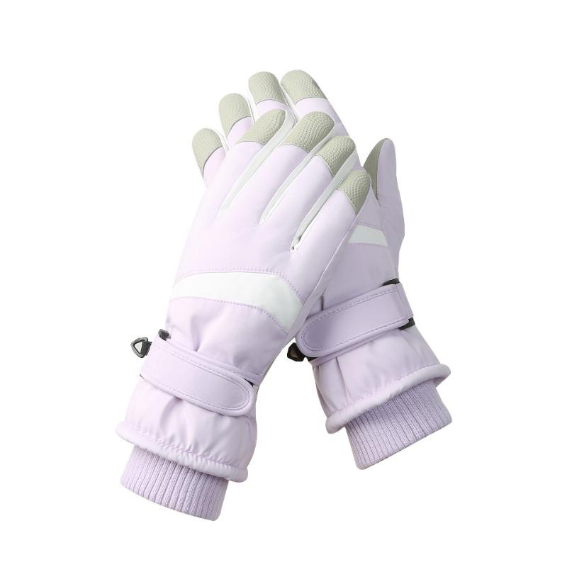 Ski Gloves for Men and Women Outdoor Cycling  Touch Screen  Warm  Fleece and Thickened Gloves  Waterproof and Anti Slip