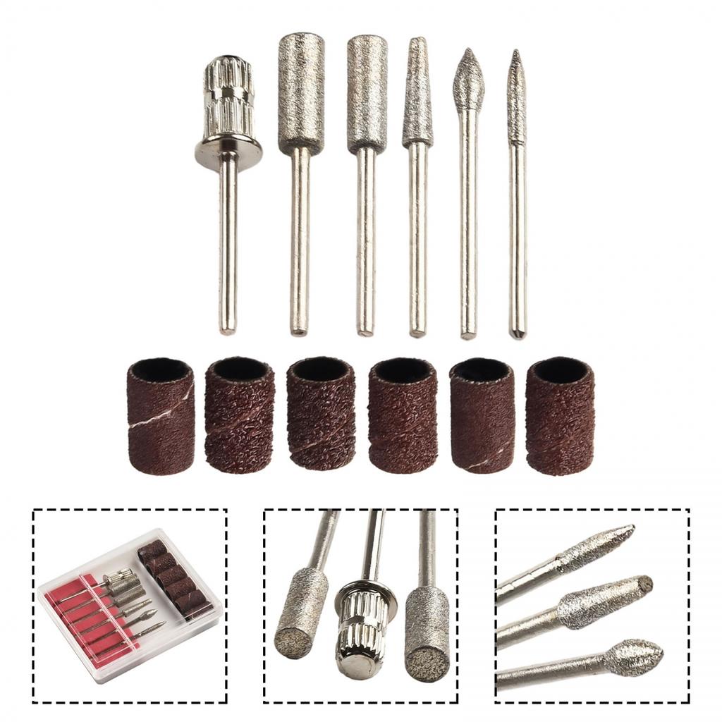 Electric Drill Bits Portable Nail File Tool Kit Manicure Machine Grind
