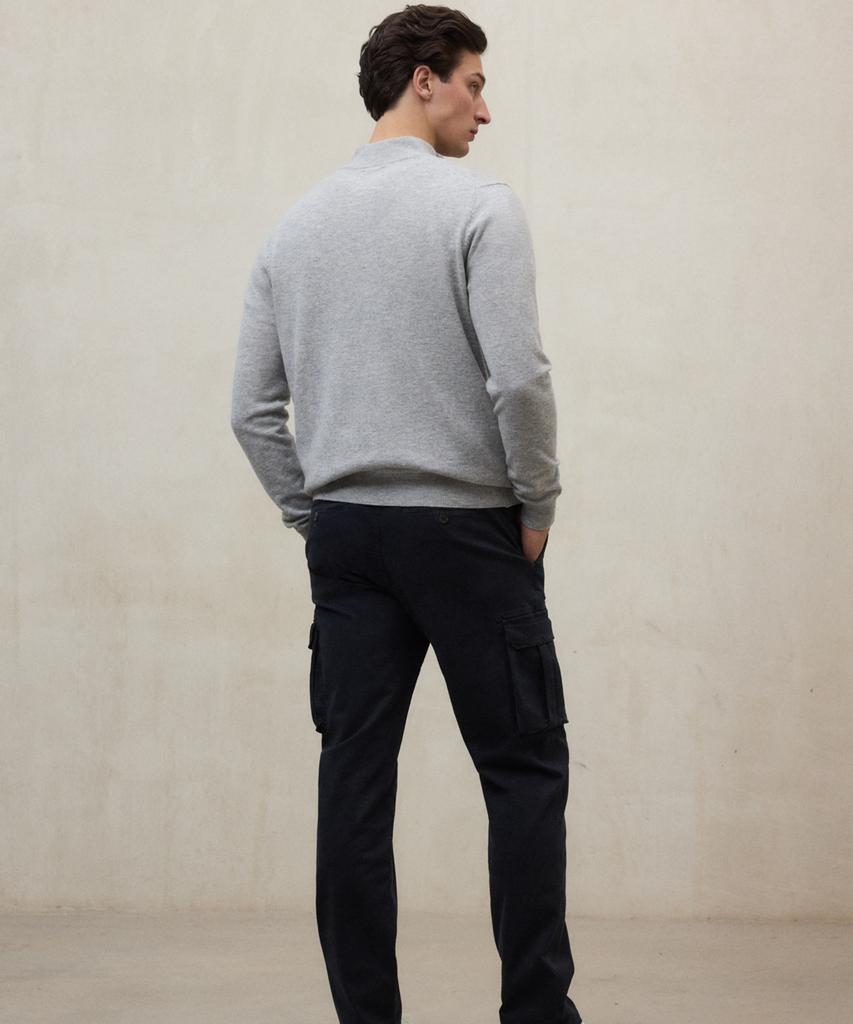 Ekoalpeu Men'S Light Grey Larch Sweater