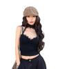 Pure Desire Spice Lace Splicing Halter Vest Women Spring and Autumn New Design Sense with A Thin Shirt