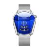 Watch Men'S Personality Trend Creative Versatile Fashion Steel Belt High Value New Concept Cool Quartz Watch