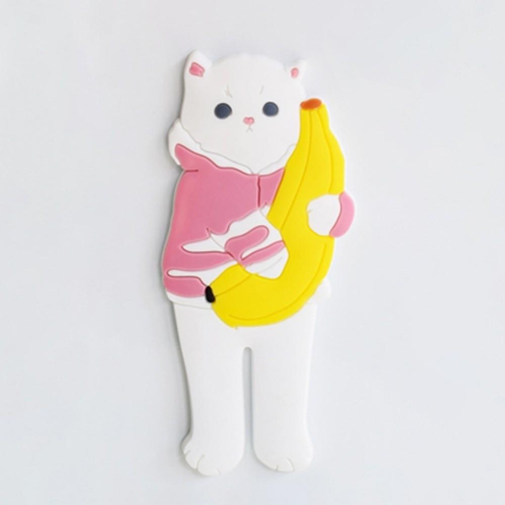 New Multifunctional Cat Hook Bendable Removable Key Holder Towel Hanger Fridge
