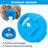 9Pcs Soda Can Covers Reusable Plastic Can Spill Stopper Cola Can Lid Covers Reusable Protector for Soda Beer Drink Juice