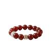 Winter Joy2026Natural Red Agate Crystal Bracelet - High-End Luck-Bringing Amulet for Women