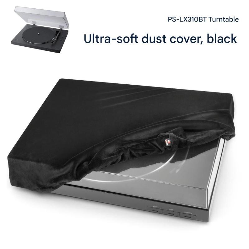 Staubschutzhülle für LX310BT Plattenspieler 300G Spandex Weiche Schutzhülle Waschbarer Plüsch Bequem Einfacher Austausch