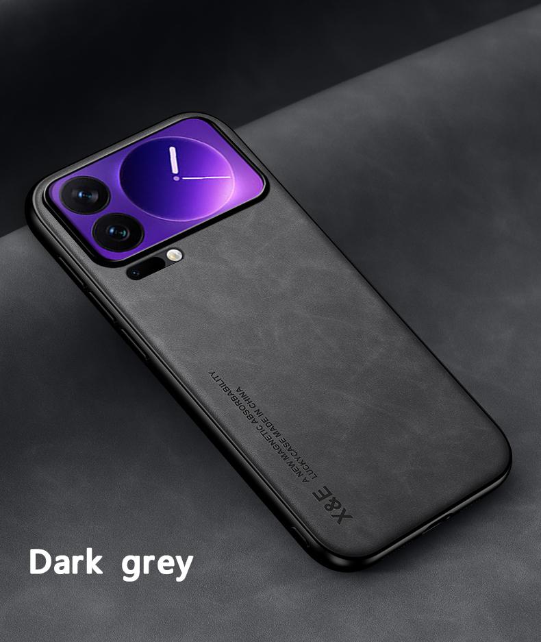 Módní kožené pouzdro Funda pro Xiaomi Mi 17 Pro Max 17Pro Ultra tenké magnetické ochranné kryt telefonu Capa