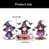 Halloween Themed 16Oz Glass Cup Transfer Sticker Glasswares Adhesive Decal Set J0MC