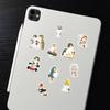 100 Cute Cat Stickers - DIY Phone Case & Luggage Decor, PVC & Waterproof