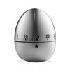 Cute Stainless Steel Egg Shaped Mechanical Visual Countdown Reminder Alarm Clock Kitchen Timer