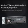 New Car Radio Bluetooth 1Din MP3 Player FM AUX TF Radio Stereo The Car-Finding Function of The Mobile APP and Voice Assistant 12V Bluetooth Hands-free