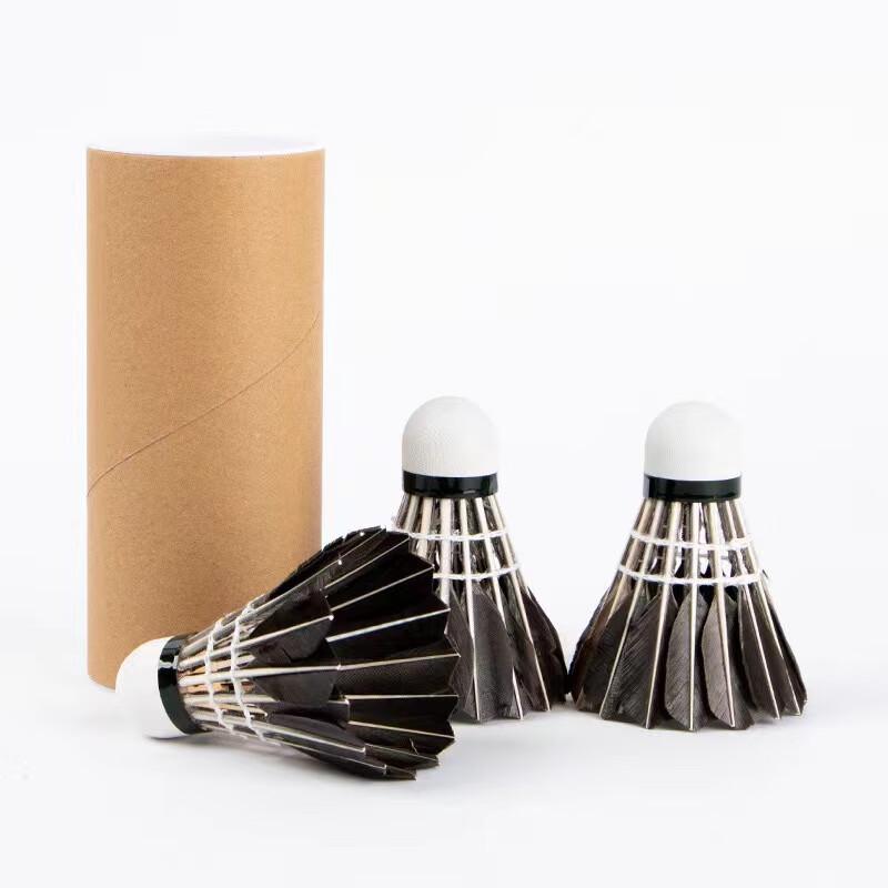 WEZHO Black Badminton Shuttlecocks