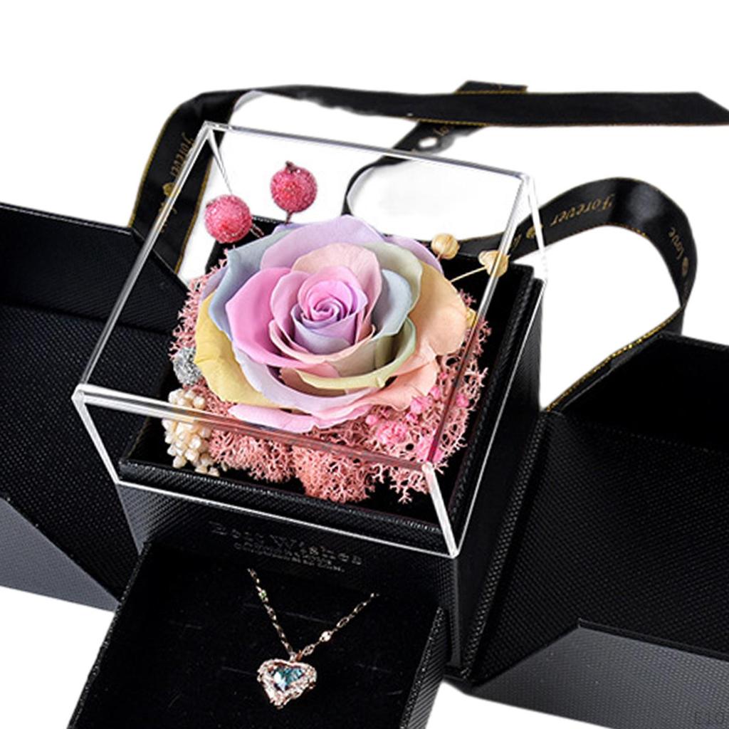 Enchanted Rose Necklace - Timeless Gift for Her, Floral Pendant