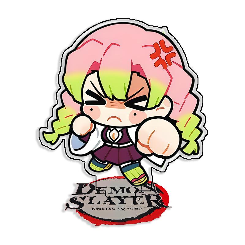 Standing Sign for Demon Slayer Tanjiro Kamado Doma Sabito Acrylic SelfMade Cartoon Anime Desktop Decoration Toy Fans Gift 15cm