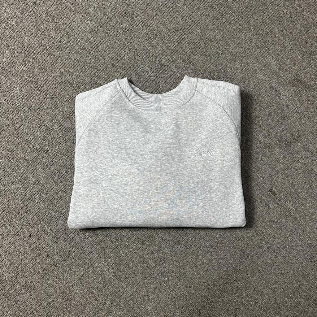 Bluza z kapturem Corteiz Unisex Casual z długim rękawem i okrągłym dekoltem z haftowanym logo