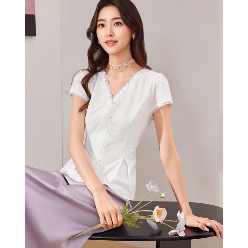 IEF 2026 Summer Commuter Elegant Fashion Shirt Top