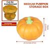 Kids's Kitchen Toy Set Simulated Fun Fruit Cutting Seafood Set Pumpkin Storage Box Detachable Large Capacity Halloween Gifts