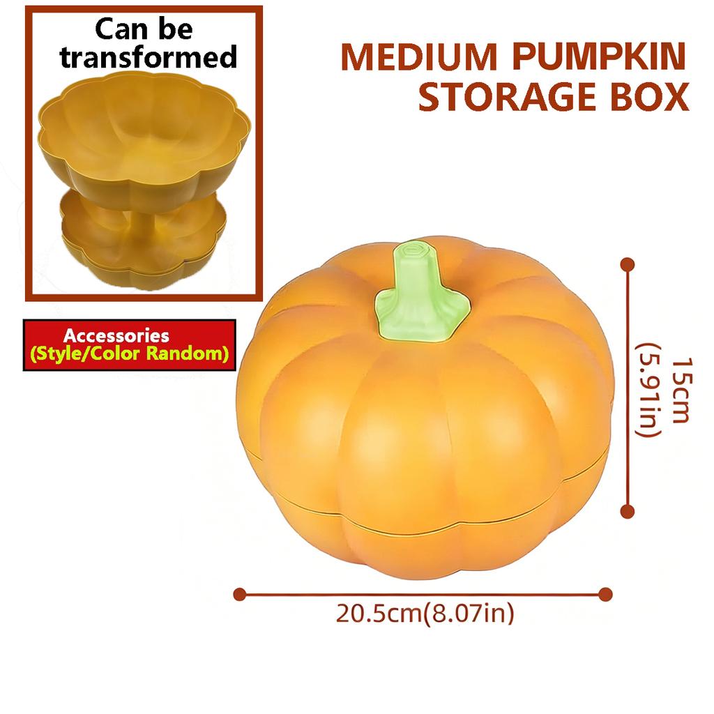 Kids's Kitchen Toy Set Simulated Fun Fruit Cutting Seafood Set Pumpkin Storage Box Detachable Large Capacity Halloween Gifts